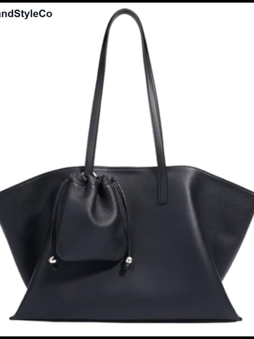 Genuine Leather Tote Bag for Women Soft Top-Grain Large Capacity